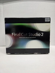 Final Cut Studio 2 Academic Edition with Books and Discs for Mac - Picture 1 of 5