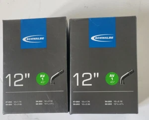SCHWALBE Lot de 2 chambres à air 12" AV 1 45° - Imagen 1 de 1