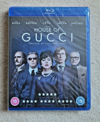 BLU-RAY HOUSE OF GUCCI    BRAND NEW SEALED UK STOCK - Image 1 of 2