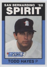 1988 Best San Bernardino Spirit Todd Hayes #25