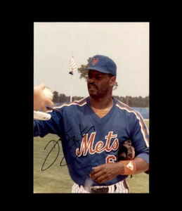 Darryl Boston Signed 1990's 3x5 Original Photograph New York Mets Autograph 2 - Picture 1 of 2