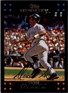2007 Topps New York Mets Baseball Card #73 Moises Alou