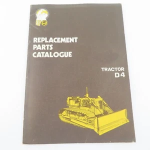 Replacement Spare Parts Catalogue For Tractor D4 - Picture 1 of 10