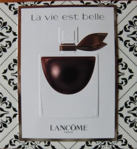 LANCÔME La vie est belle Duftkarte Liquatouch EDP Parfum Duftprobe v Zeitschrift - Bild 1 von 2