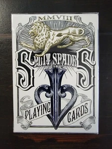 David Blaine Split Spades Lions Blue 1st Edition New Sealed - Picture 1 of 2