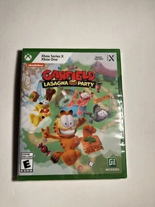 Garfield Lasagna Party Microsoft Xbox Series X Xbox One Nuevo Sellado de Fábrica - Imagen 1 de 4
