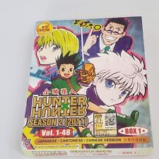 DVD Hunter X Hunter Season 2 (2011) Vol.1-48 End English SUB + TRACK Shipping