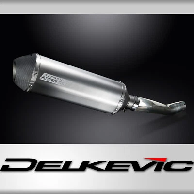 Yamaha TDM850 1991-01 Delkevic Slip On 13.5" X-Oval Titanio Kit Silenciador Escape Foto 1 de 4
