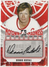 2012 2012-13 ITG Motown Madness Autographs #ADH Dennis Hextall In The Game Auto