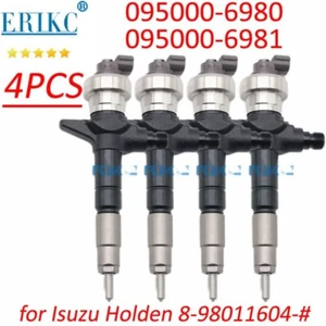 8-98011604-1 Diesel Fuel Injector 095000-6980 for  Isuzu Holden 3.0L 4JJ1 - Picture 1 of 6