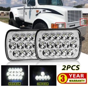 Par de faros LED de 7x6" para montaje de faros IHC International 9200 9900 9400i - Imagen 1 de 10