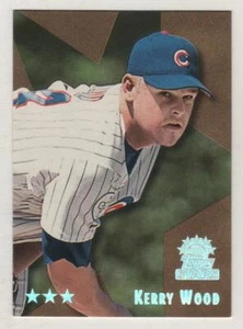 1999 Topps Stars 3 Three Star #13 Kerry Wood Chicago Cubs BV$0.60 Insert - Picture 1 of 1