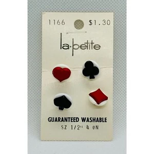 La Petite Los cuatro palos de una baraja de cartas NOS - Imagen 1 de 2