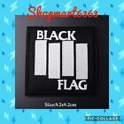 🇨🇦 BLACK FLAG Logo Rock Punk  Patch  Sew On/stick On Cloth/new 🇨🇦 #110