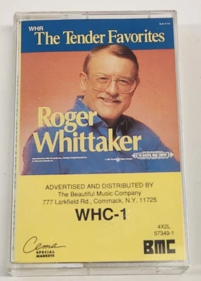 Roger Whittaker - The Tender Favorites (1990 Cassette) - Image 1 of 3