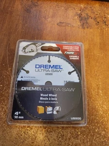 Dremel Ultra-Saw 4" Premium Carbide Wood & Plastic Cutting Wheel US500 Lot 3391 - Picture 1 of 5