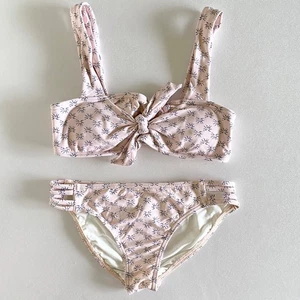 NEW Oneill Girls “Mekena” Knot 2 piece swim set in pink -Size 10 - Picture 1 of 8
