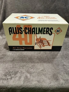 Allis Chalmers All Crop 40 Harvester 1/16 Resin 03  Orange Spectacular SpecCast - Picture 1 of 6