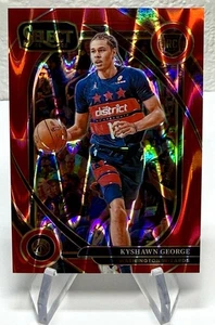 2024-25 Panini Select COURTSIDE Kyshawn George #285 Red Tectonic Prizm /65 (RC) - Bild 1 von 2