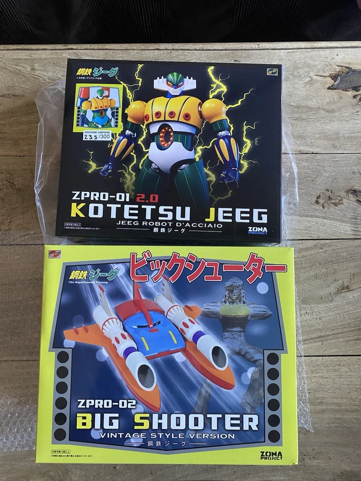 ZPRO JEEG 2.0 VINTAGE VERS (235/300) PIU BIG SHOOTER VINTAGE VER LIMITED 235/300 - Immagine 1 di 4