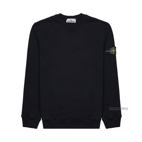 Felpa classica uomo Stone Island con logo emblema 136455189