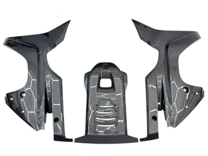 FERRARI 12-CILINDRI CARBON COMPLETE ENGINE COVER KIT 788430 788426 788427 - Picture 1 of 2