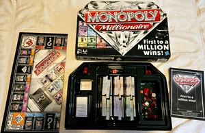 Monopoly Millionär Der schnell handelnde Immobilienhandel Brettspiel Hasbro 98838 - Bild 1 von 2