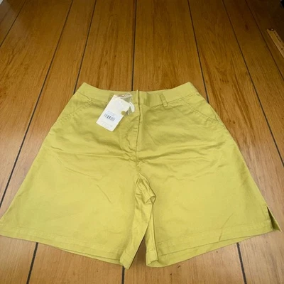Pantalones Cortos J.Jill Color Laurel Para Mujer Talla 6 Informales Algodón Nuevos con Etiquetas Foto 1 de 4