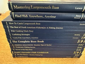 Lot of 14 North American Fishing Club NAFC Books Bass Catfish and more - Bild 1 von 11