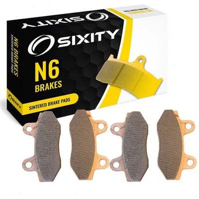 Front Sintered Brake Pads 2006-2011 Hyosung GV650 Set Full Kit  Complete or - Image 1 of 4