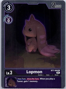 Lopmon BT7-068 R Next Adventure - Digimon Card Game - NM - Picture 1 of 2