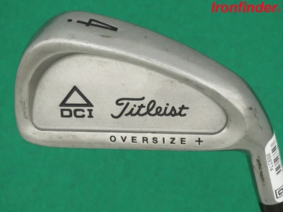 Titleist DCI OVERSIZE Plus Single 4 Hierro Acero TriSpec Eje Regular Para Hombre Derecho Foto 1 de 4