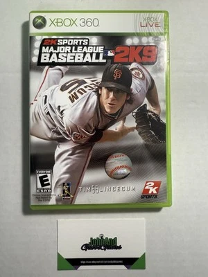 Major League Baseball 2K9 Xbox 360 Game - Complete, Good Condition, 2009 - Image 1 of 3