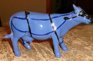 K's collection 7"L x 2"W x 3.75"T ceramic cow in nice shape used - Picture 1 of 6