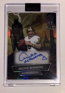 2025 Wild Card Comix Archie Manning Silver Age TRUE 1/1 Auto Case Hit Saints - Bild 1 von 3