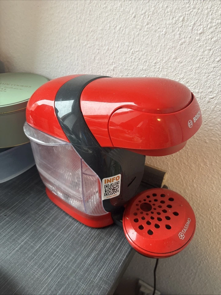 BOSCH TAS113E Kapselmaschine TASSIMO STYLE friendly 0,7L Kaffeemaschine Rot - Bild 1 von 4