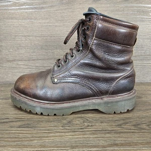 Botines Dr Martens Vintage Modelo 8459 Marrón Oscuro Talla UK 8 Hechos en Inglaterra - Imagen 1 de 22