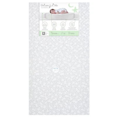 Dreamland Orthopedic Firm Fiber Crib and Toddler Bed Mattress, Greenguard Gold a - Image 1 of 4