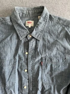 Levi's Red Tab Jeans Jeanshemd Knopfleiste Western Cowboy L Pkt - Bild 1 von 16