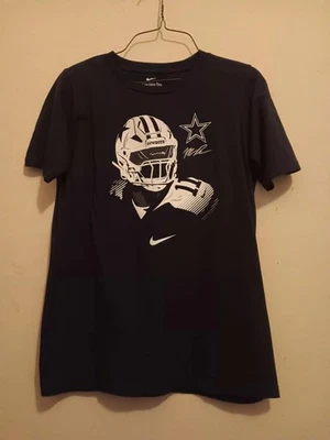 Nike Cowboys T-shirt, Young Boys Size Large 14-16, Blue Helmet #11 Parsons - Image 1 of 4