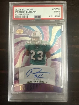 2023 Panini Illusions - Elusive Ink Patrick Surtain #EI-PSU /299 (AU) - Image 1 of 2