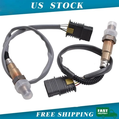 New 2X Up Down Oxygen Sensors O2 Sensor For 12-18 BMW 320i 328i 428i 528i X3X5Z4 - Image 1 of 4