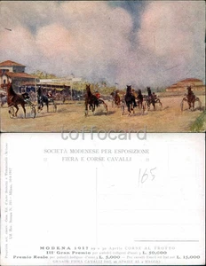MODENA CITTA'-IPPICA CORSE TROTTO 1917-D13-102 - Picture 1 of 1