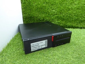 Lenovo ThinkCentre M700 Desktop PC i3 6TH 8GB 120GB SSD SLIM PC TOWER WINDOWS 10 - Afbeelding 1 van 4