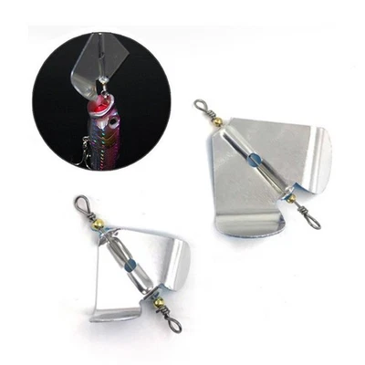 Propeller Blades Part Spinner Spoon VIB Wear-resistance Lifelike Metal - Image 1 of 4