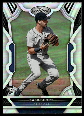 2022 Panini Chronicles Certified Zack Short Rookie Detroit Tigers #46 - Image 1 of 2