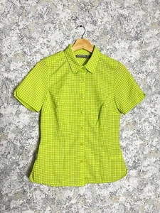 Icebreaker Merino Wool Womens Shirt Short Sleeve Button Up Top Size S - Picture 1 of 6