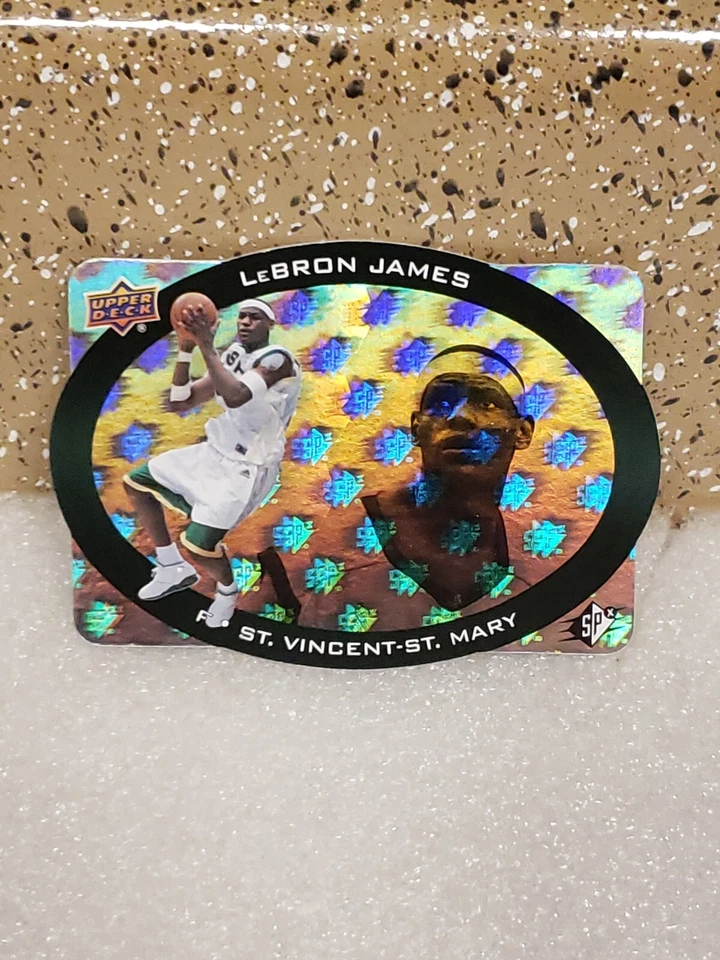 🤩FUTURE HOF🤩LEBRON🤩 🤑JAMES🤩SPX💥2014-15💥HOLOVIEW💥DIE-CUT🌟MINT🌟CONDITION - Image 1 of 4