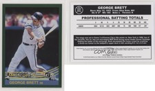 2018 Panini Donruss Retro 1984 Holo Green George Brett #241 HOF