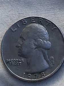 1978 Quarter No Mint Mark And Errors In In Hod We Trust, Dbl Stamped - Picture 1 of 5